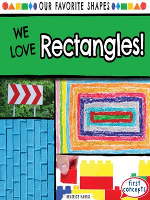 cover image of We Love Rectangles!